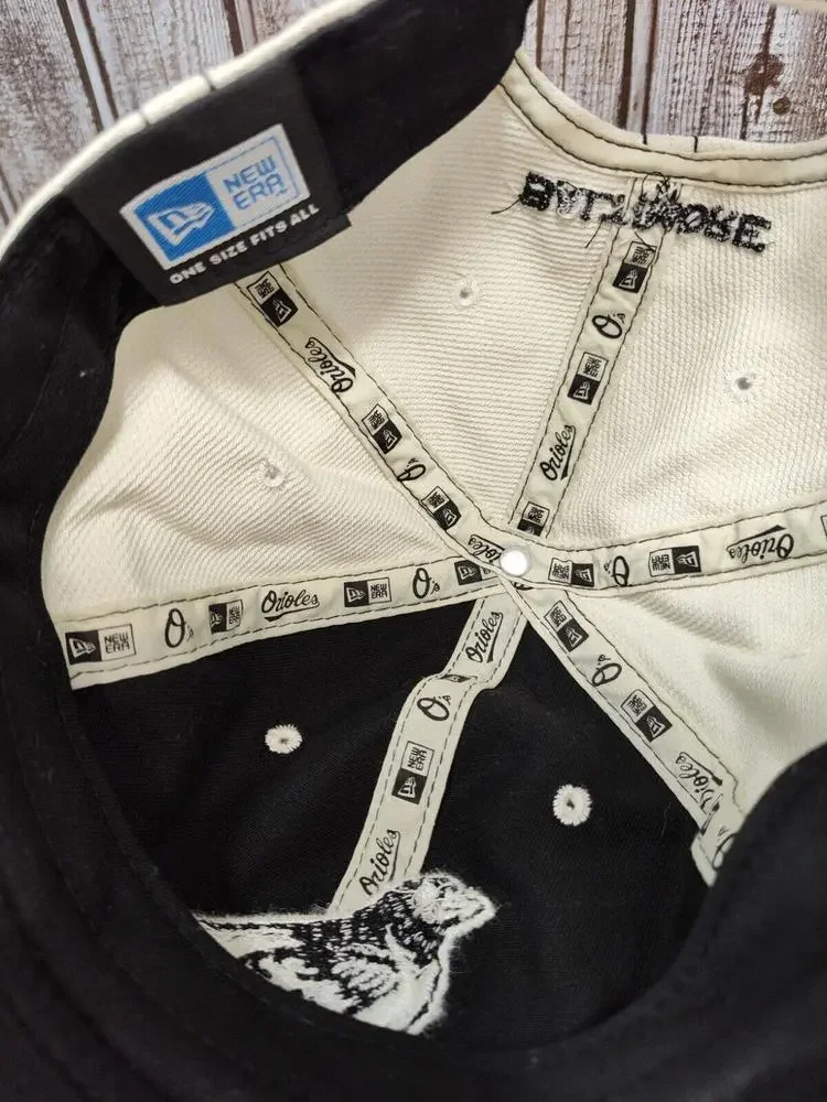 New Era MLB Baltimore Orioles Genuine Merchandise Adjustable Hat New - Picture 9 of 10